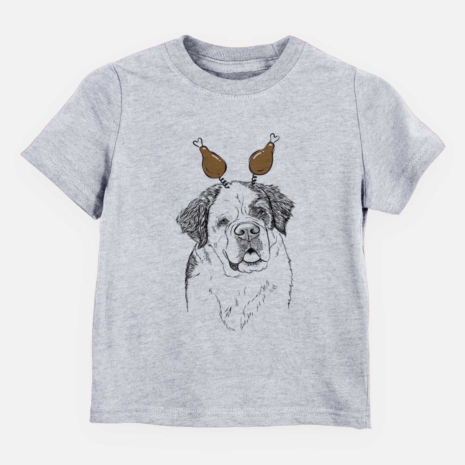 Thanksgiving Hook the Saint Bernard - Kids/Youth/Toddler Shirt