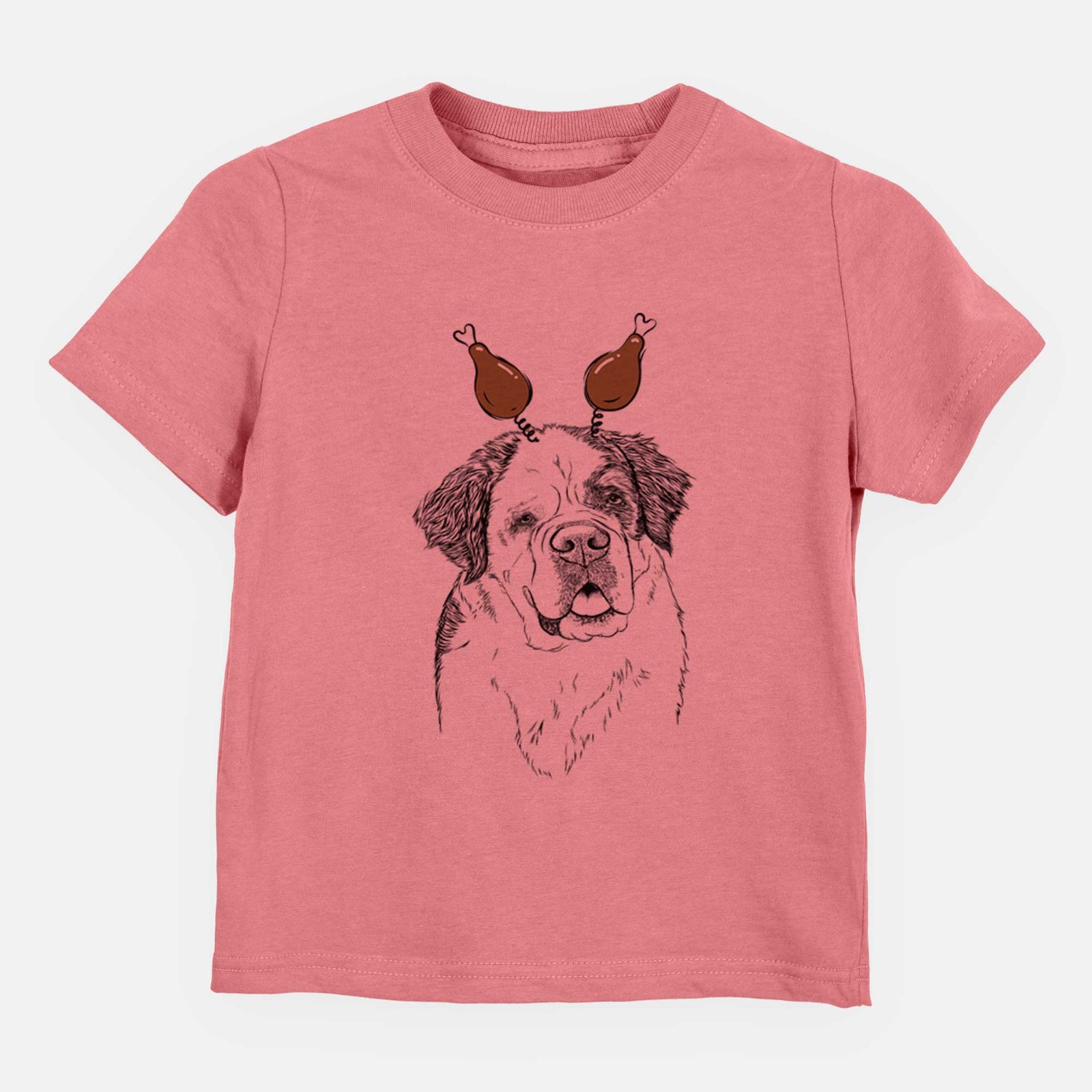 Thanksgiving Hook the Saint Bernard - Kids/Youth/Toddler Shirt