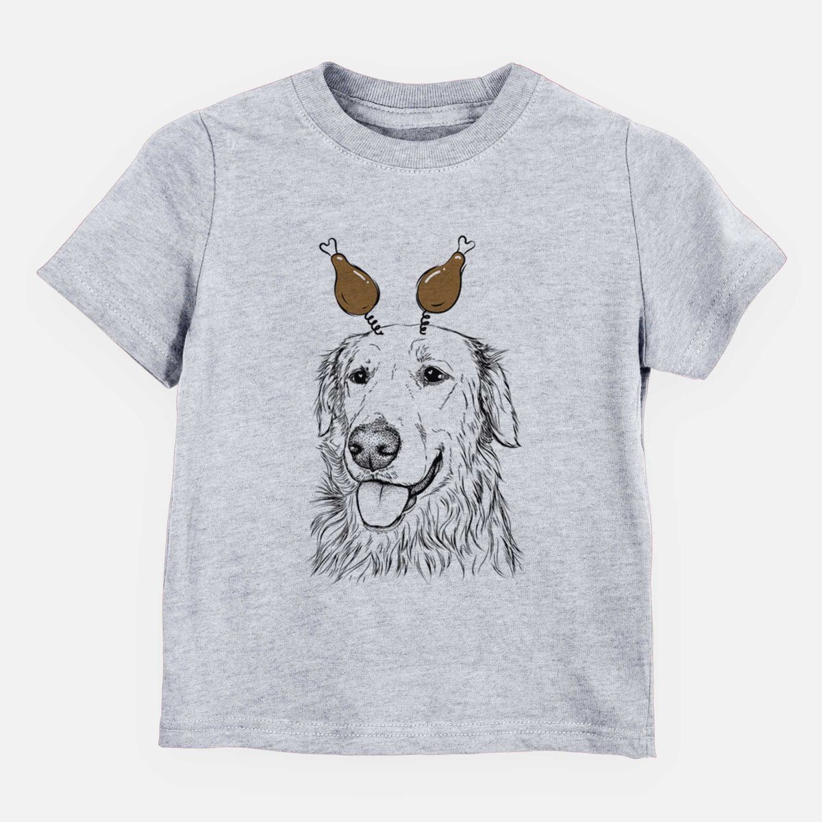 Thanksgiving Hopper the Golden Retriever - Kids/Youth/Toddler Shirt