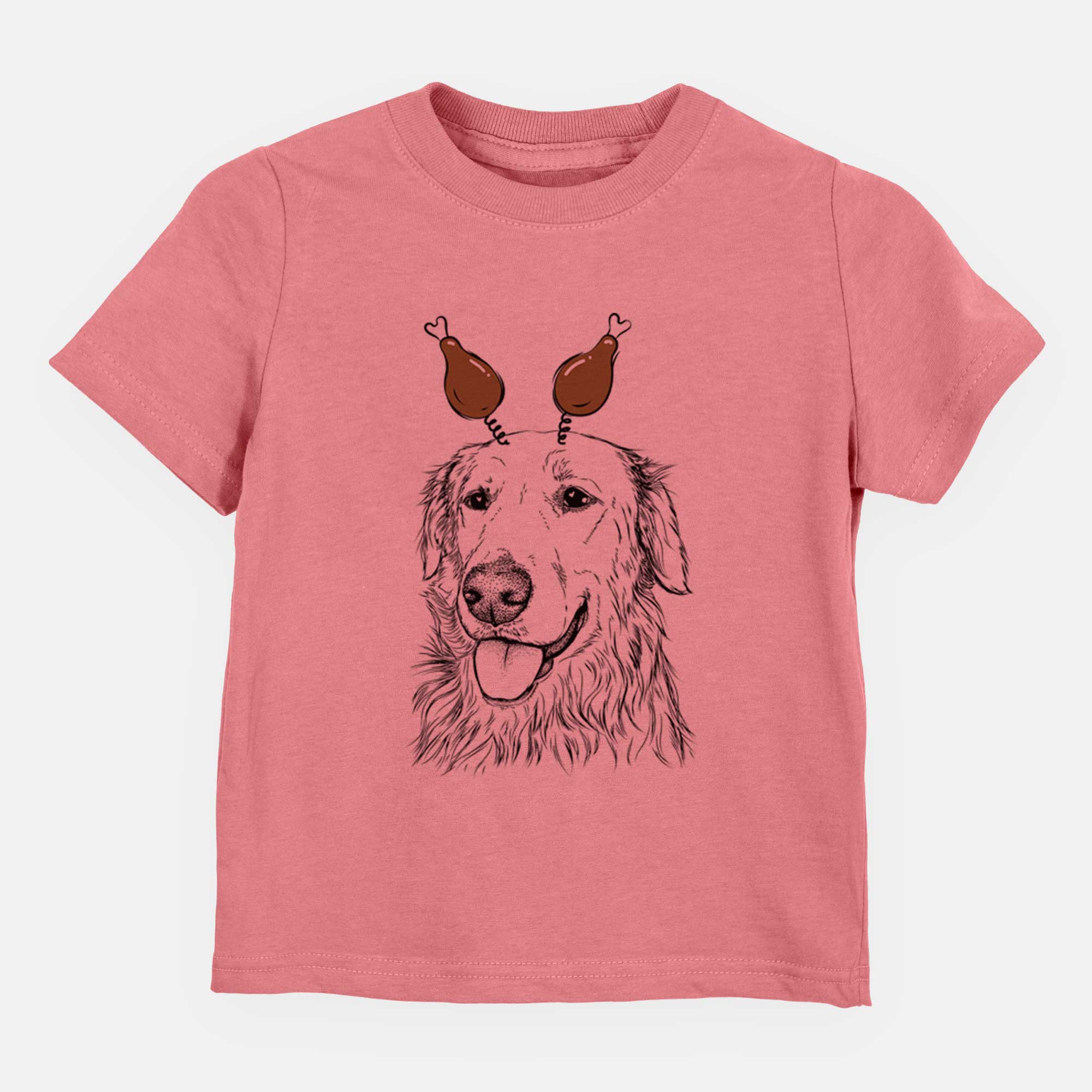 Thanksgiving Hopper the Golden Retriever - Kids/Youth/Toddler Shirt