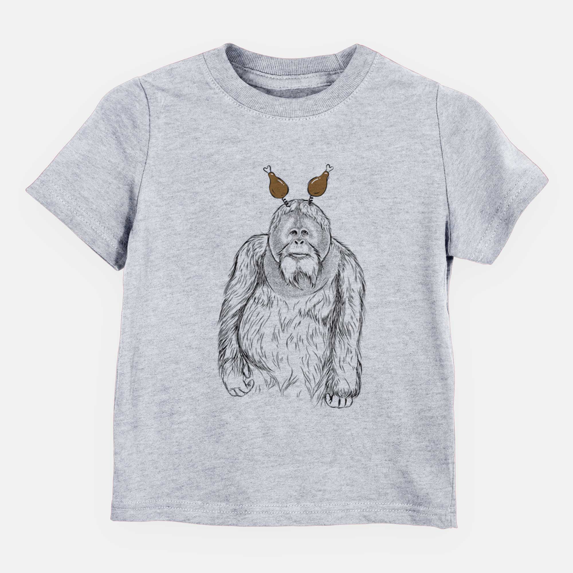 Thanksgiving Horace the Male Orangutan - Kids/Youth/Toddler Shirt