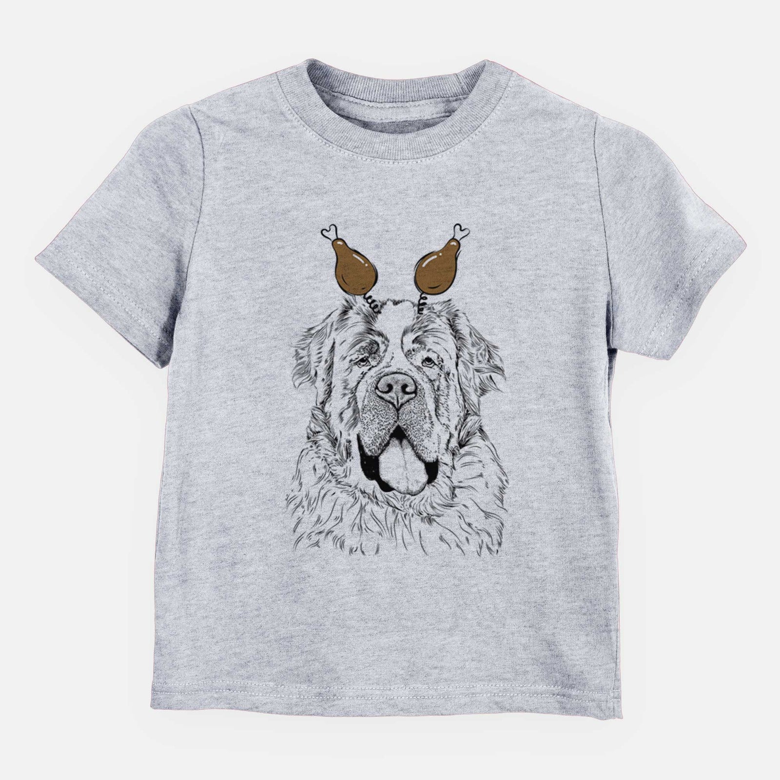 Thanksgiving Hoss the Saint Bernard - Kids/Youth/Toddler Shirt