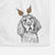 Huck the Bluetick Coonhound Decorative Hand Towel