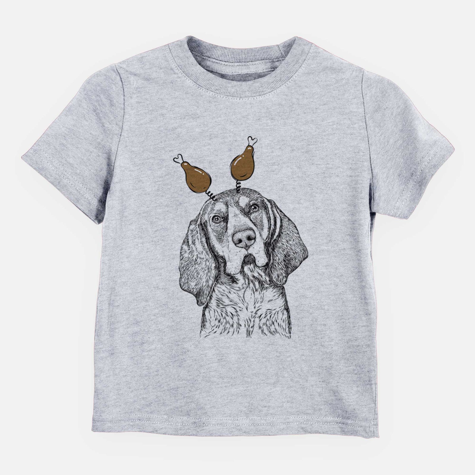 Thanksgiving Huck the Bluetick Coonhound - Kids/Youth/Toddler Shirt