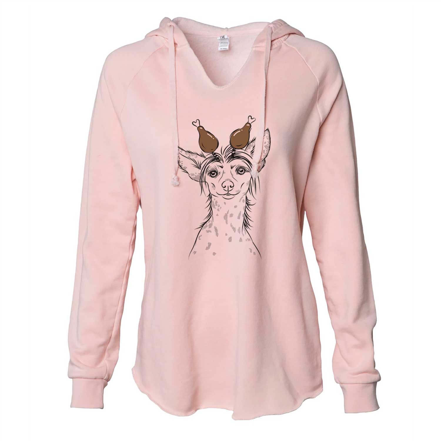 Thanksgiving Hudson the Chinese Crested - Cali Wave Hooded Sweatshirt