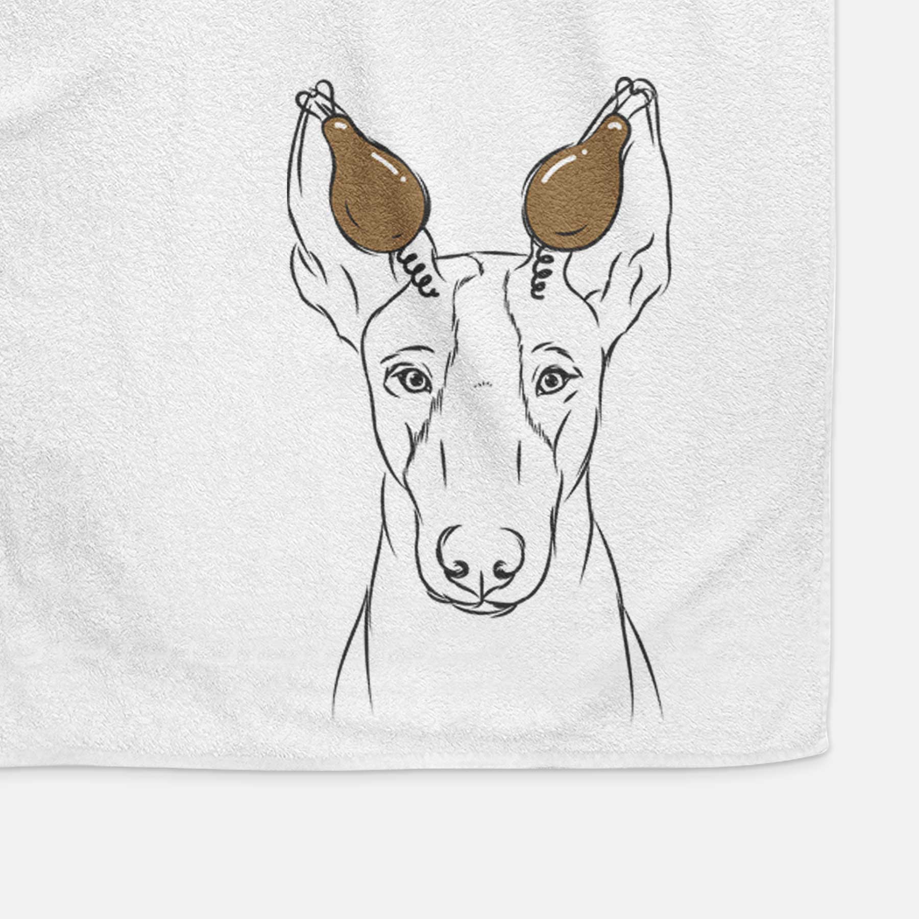 Indy the Ibizan Hound Decorative Hand Towel