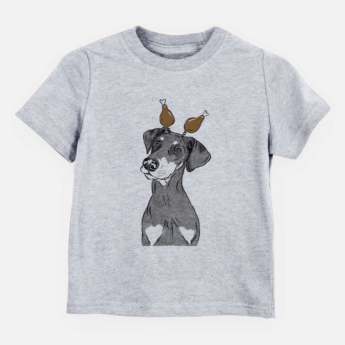 Thanksgiving Iroh the Doberman Pinscher - Kids/Youth/Toddler Shirt