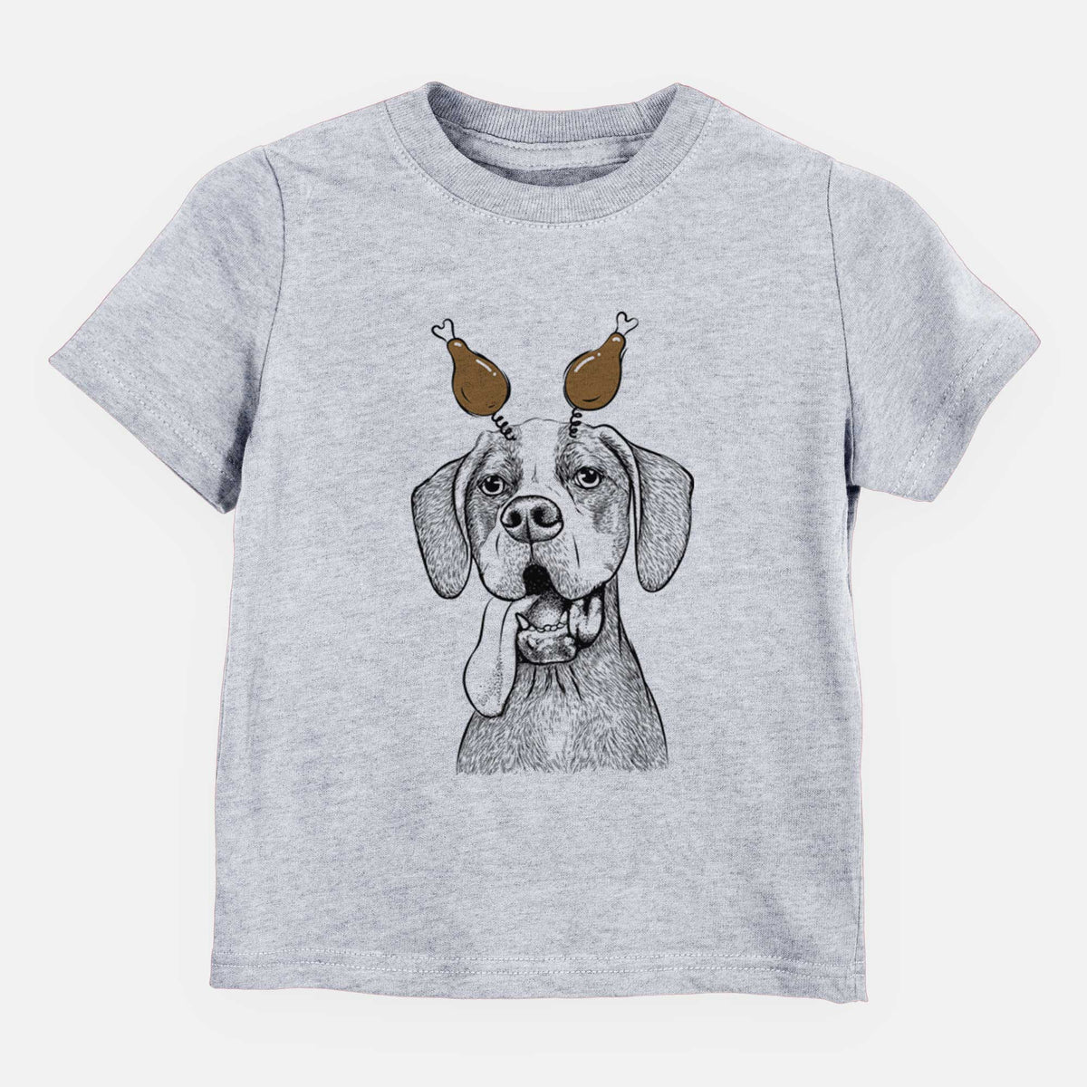 Thanksgiving Irwin the English Pointer - Kids/Youth/Toddler Shirt