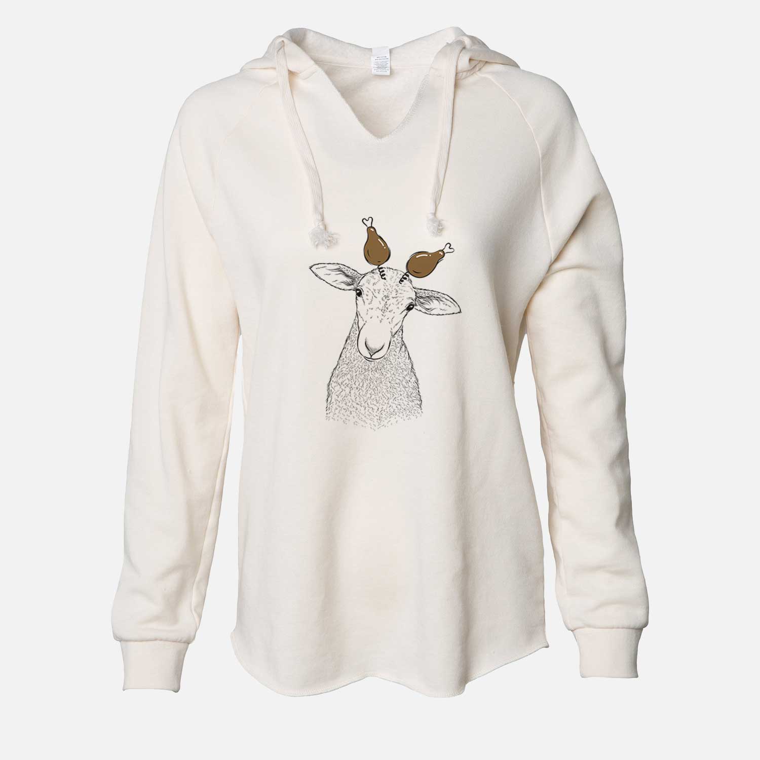 Thanksgiving Ivy the Lamb - Cali Wave Hooded Sweatshirt