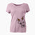 Thanksgiving Ivy the Pitbull Mix - Women's Perfect V-neck Shirt