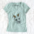 Thanksgiving Ivy the Pitbull Mix - Women's Perfect V-neck Shirt