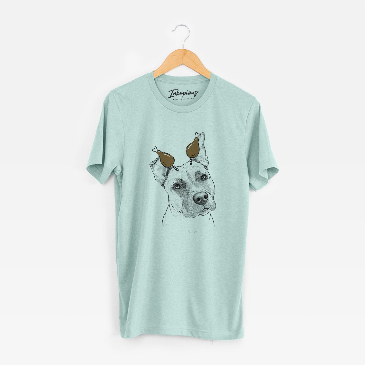 Thanksgiving Ivy the Pitbull Mix - Unisex Crewneck