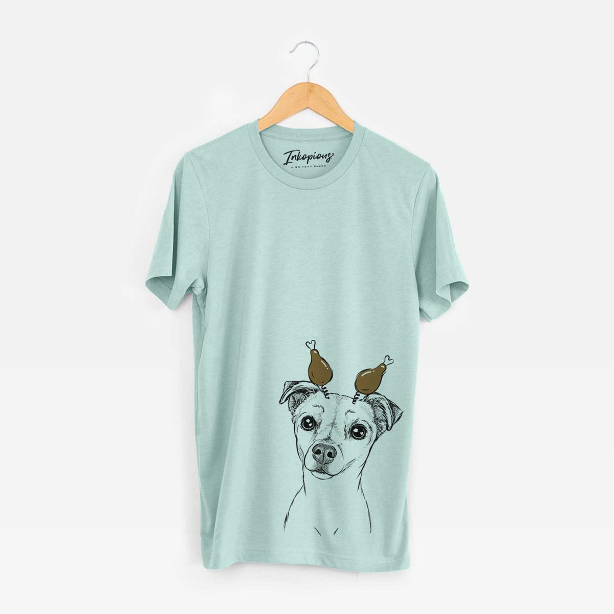 Thanksgiving Izzy the Chiweenie - Unisex Crewneck