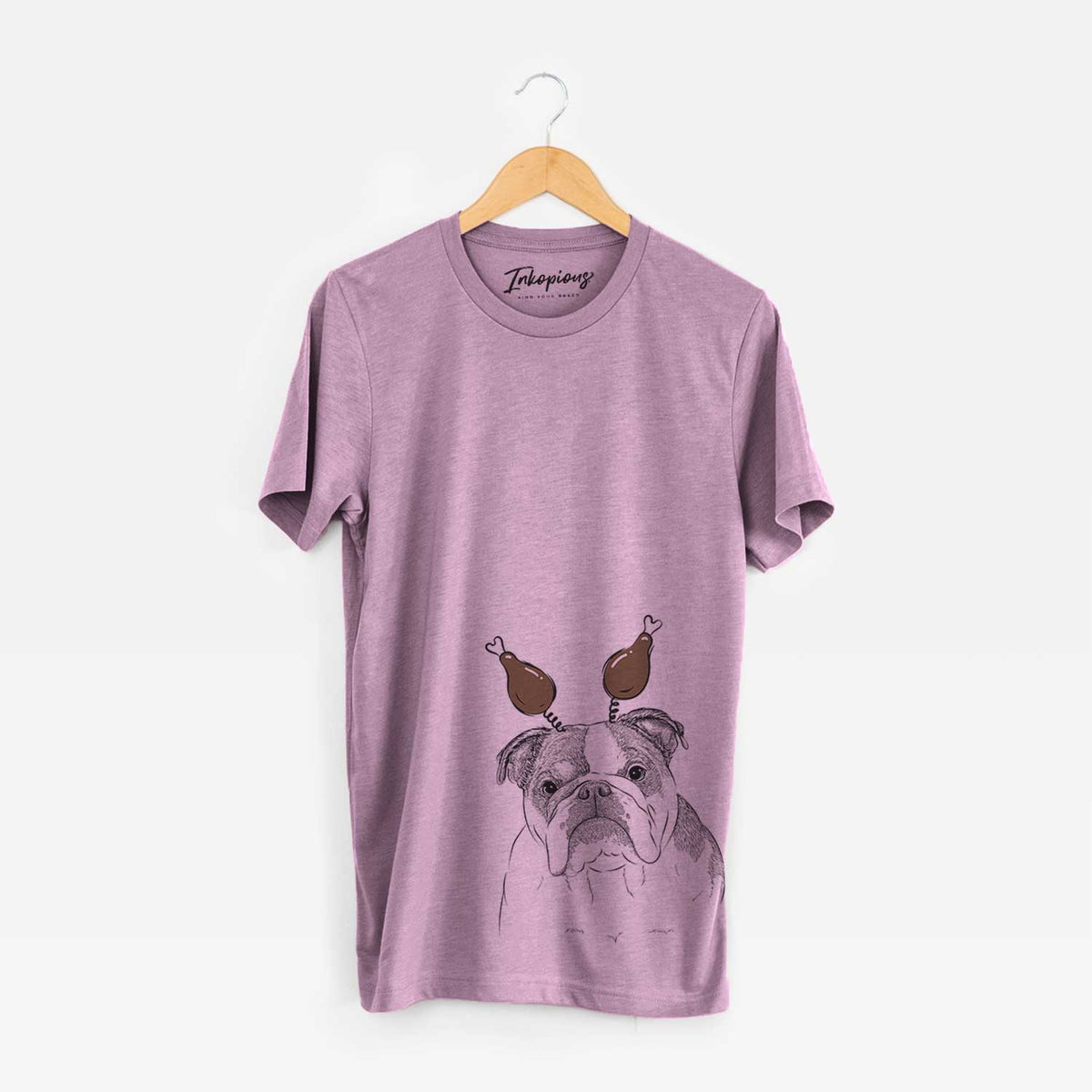 Thanksgiving Jack the English Bulldog - Unisex Crewneck