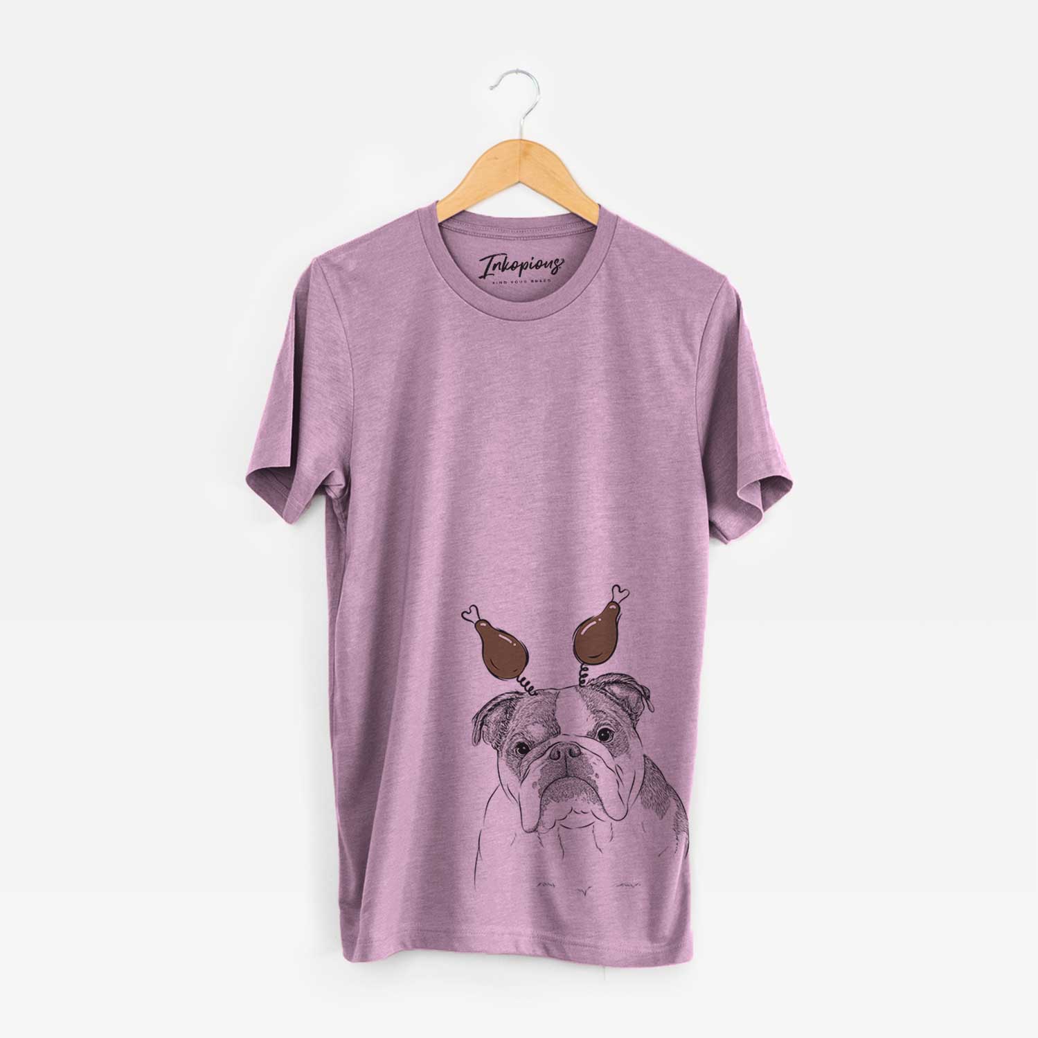 Thanksgiving Jack the English Bulldog - Unisex Crewneck