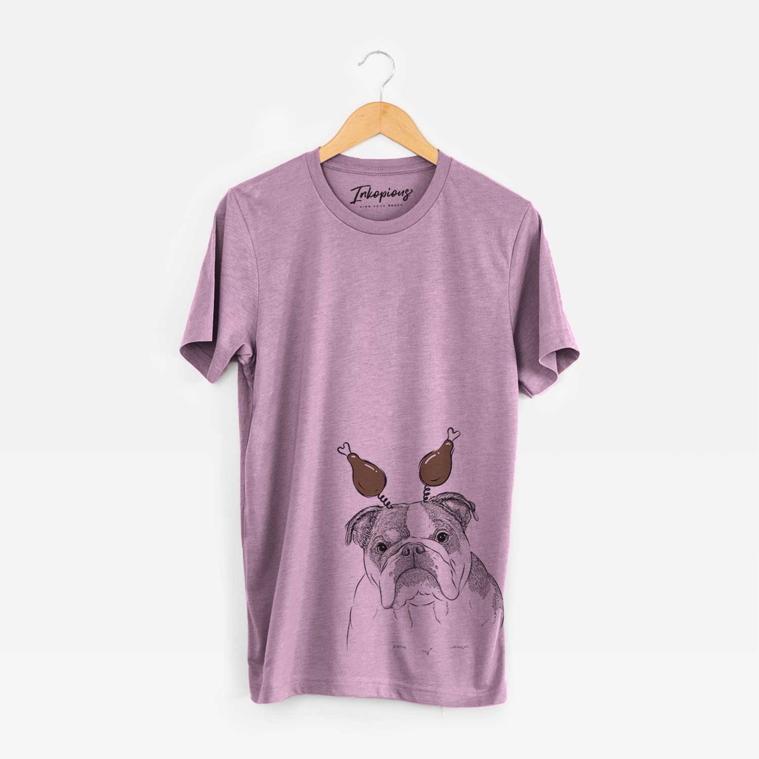 Thanksgiving Jack the English Bulldog - Unisex Crewneck