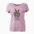 Thanksgiving Jack the Chocolate Labradoodle - Women's V-neck Shirt