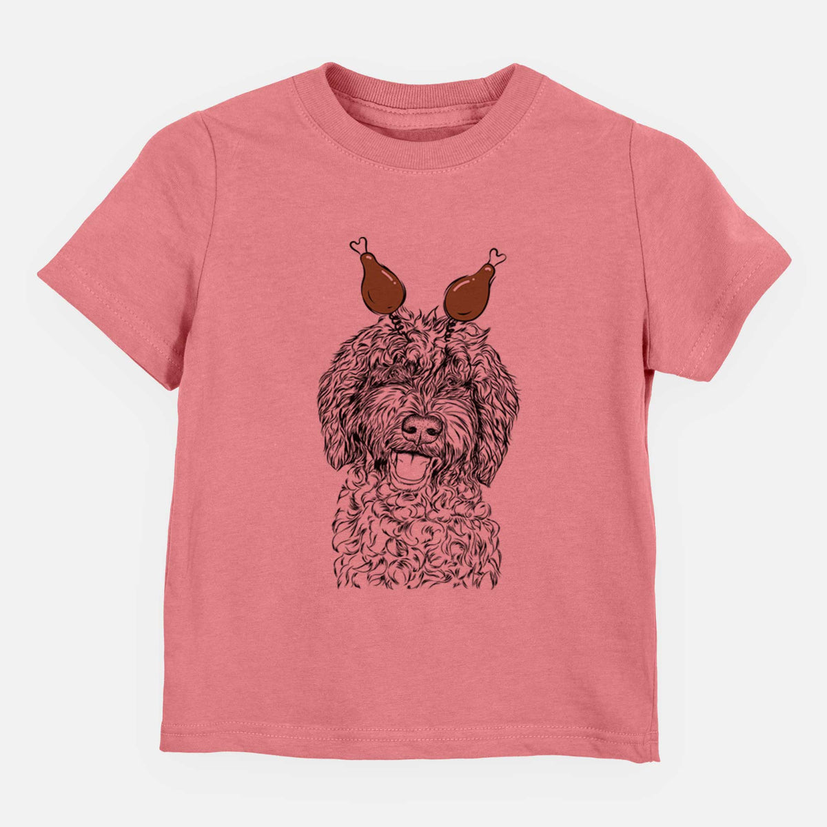 Thanksgiving Jack the Chocolate Labradoodle - Kids/Youth/Toddler Shirt