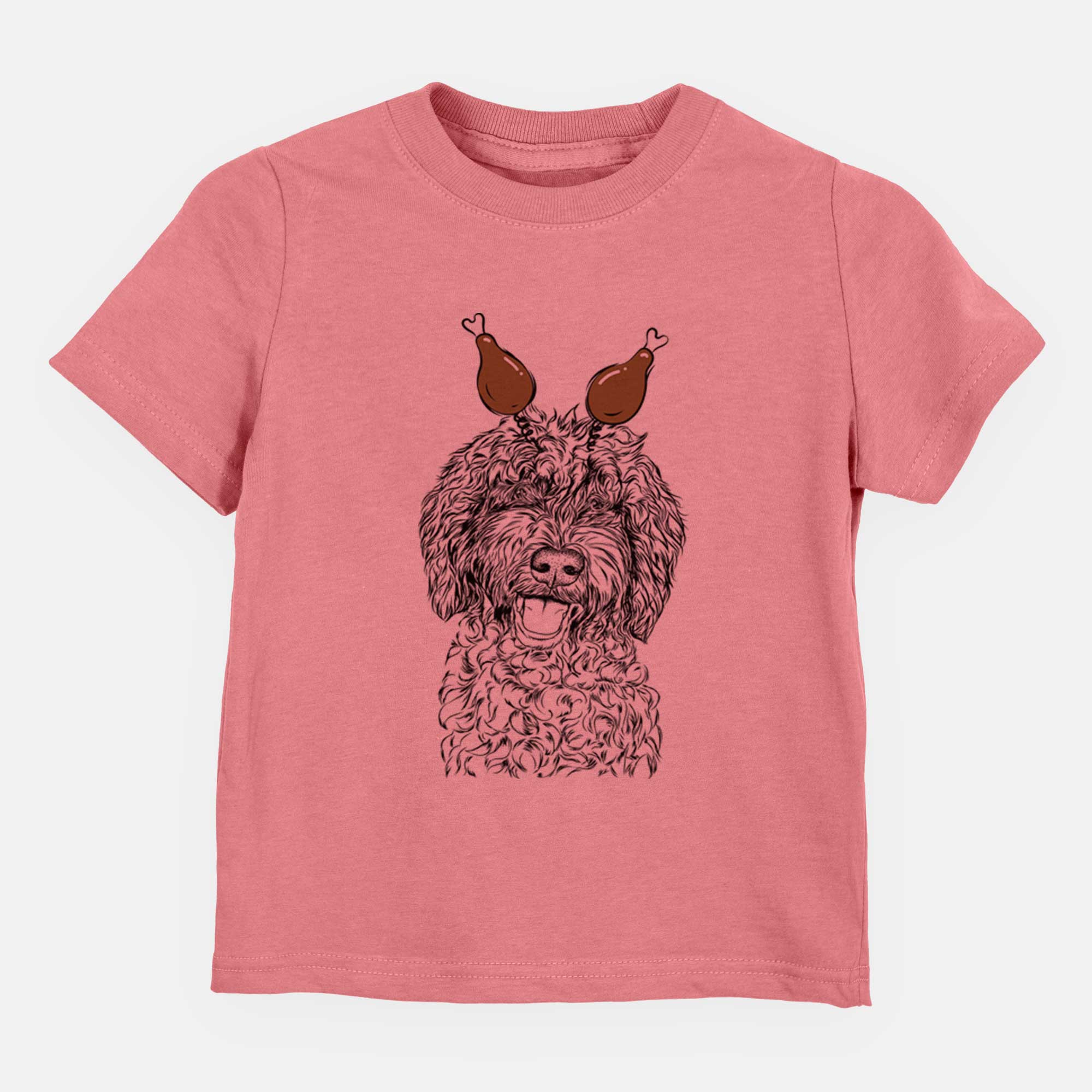 Thanksgiving Jack the Chocolate Labradoodle - Kids/Youth/Toddler Shirt