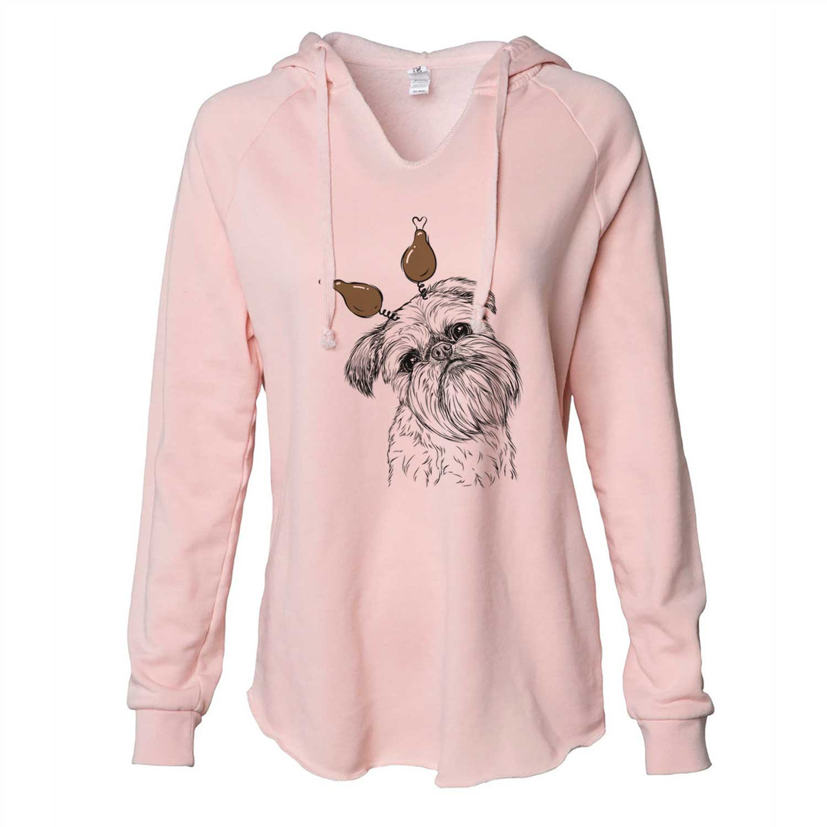 Thanksgiving Jasper Joe the Brussels Griffon - Cali Wave Hooded Sweatshirt