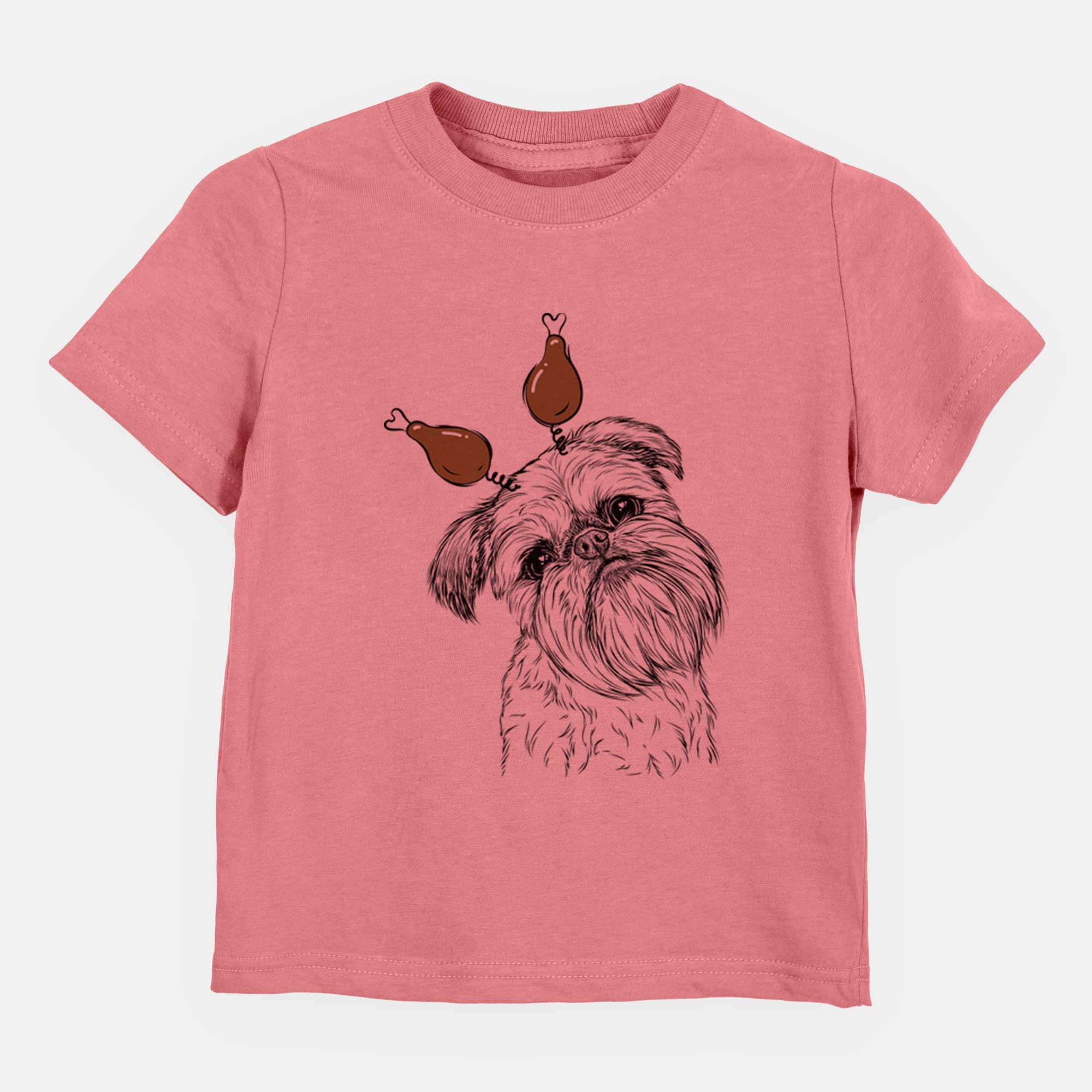 Thanksgiving Jasper Joe the Brussels Griffon - Kids/Youth/Toddler Shirt