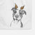 Jax the American Pitbull Terrier Mix Decorative Hand Towel