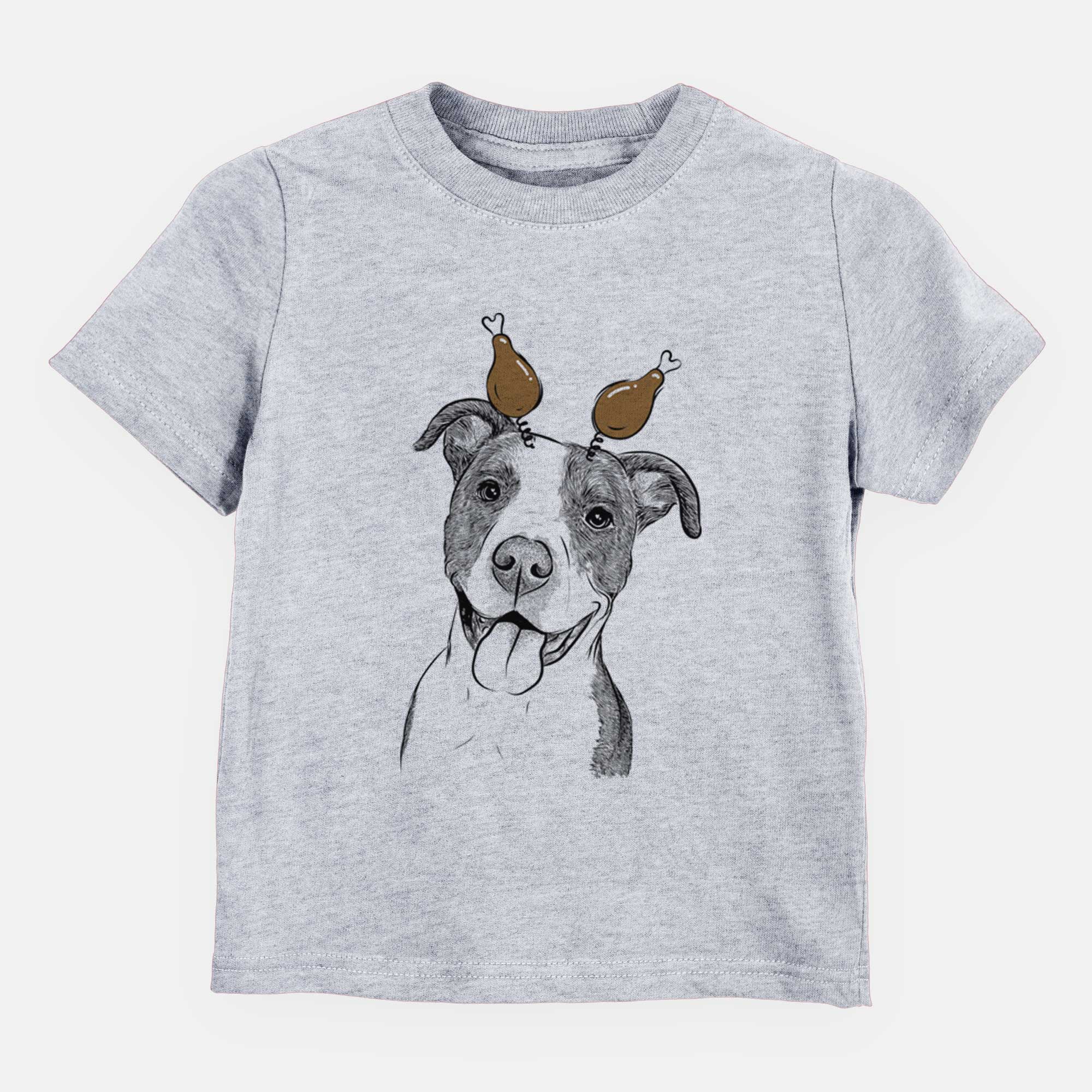 Thanksgiving Jax the American Pitbull Terrier Mix - Kids/Youth/Toddler Shirt