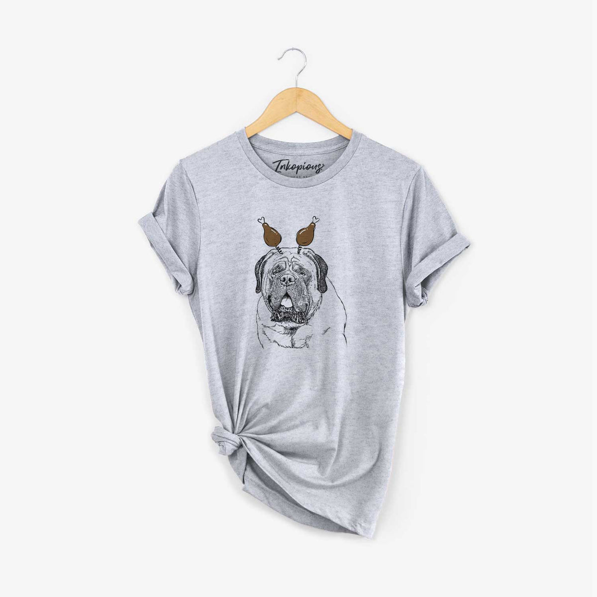 Thanksgiving Jed the English Mastiff - Unisex Crewneck