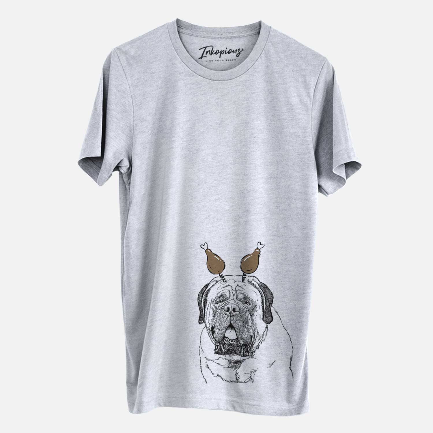 Thanksgiving Jed the English Mastiff - Unisex Crewneck