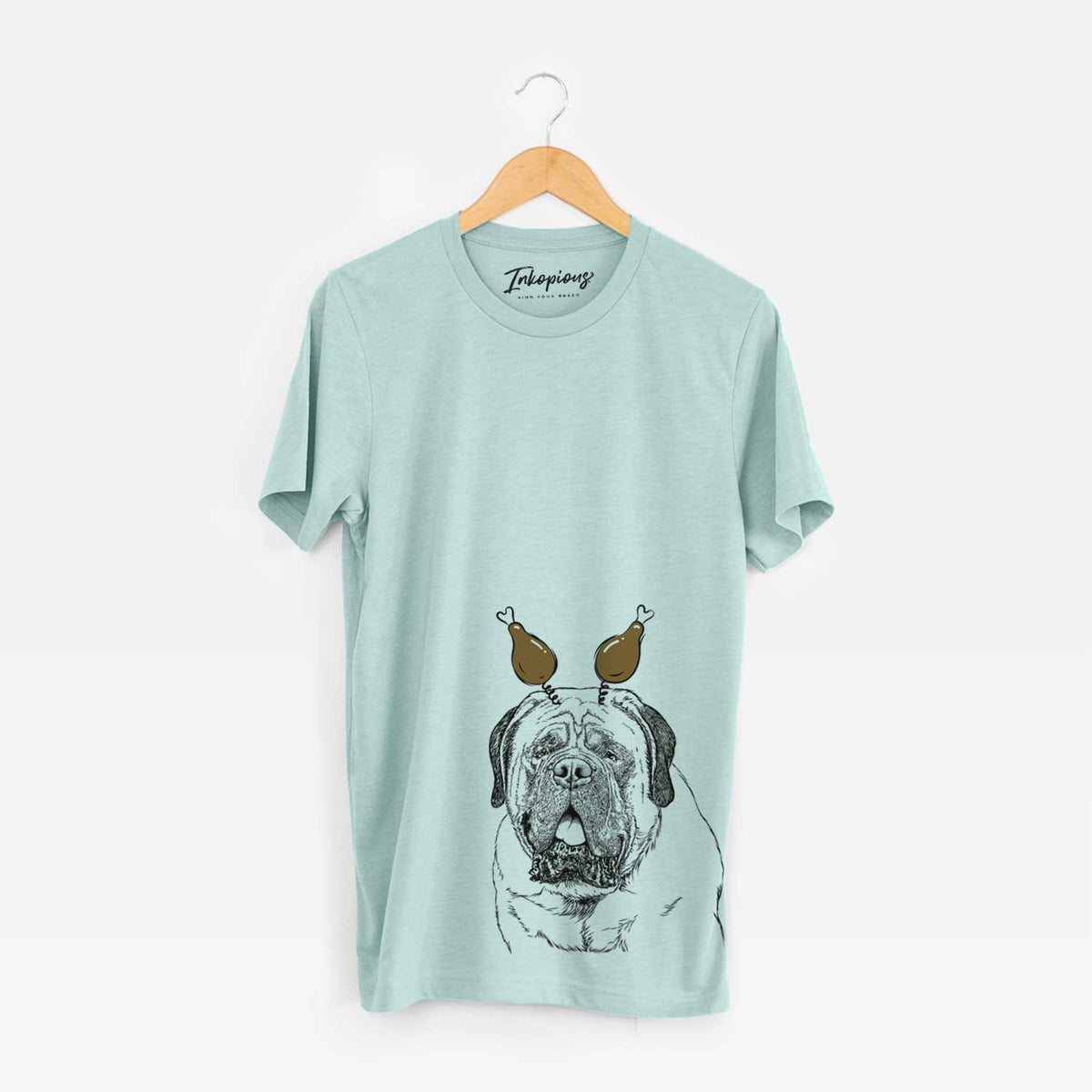 Thanksgiving Jed the English Mastiff - Unisex Crewneck