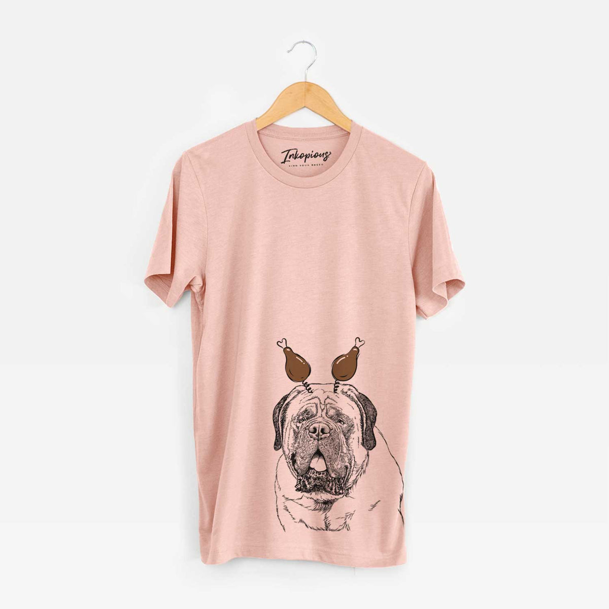 Thanksgiving Jed the English Mastiff - Unisex Crewneck