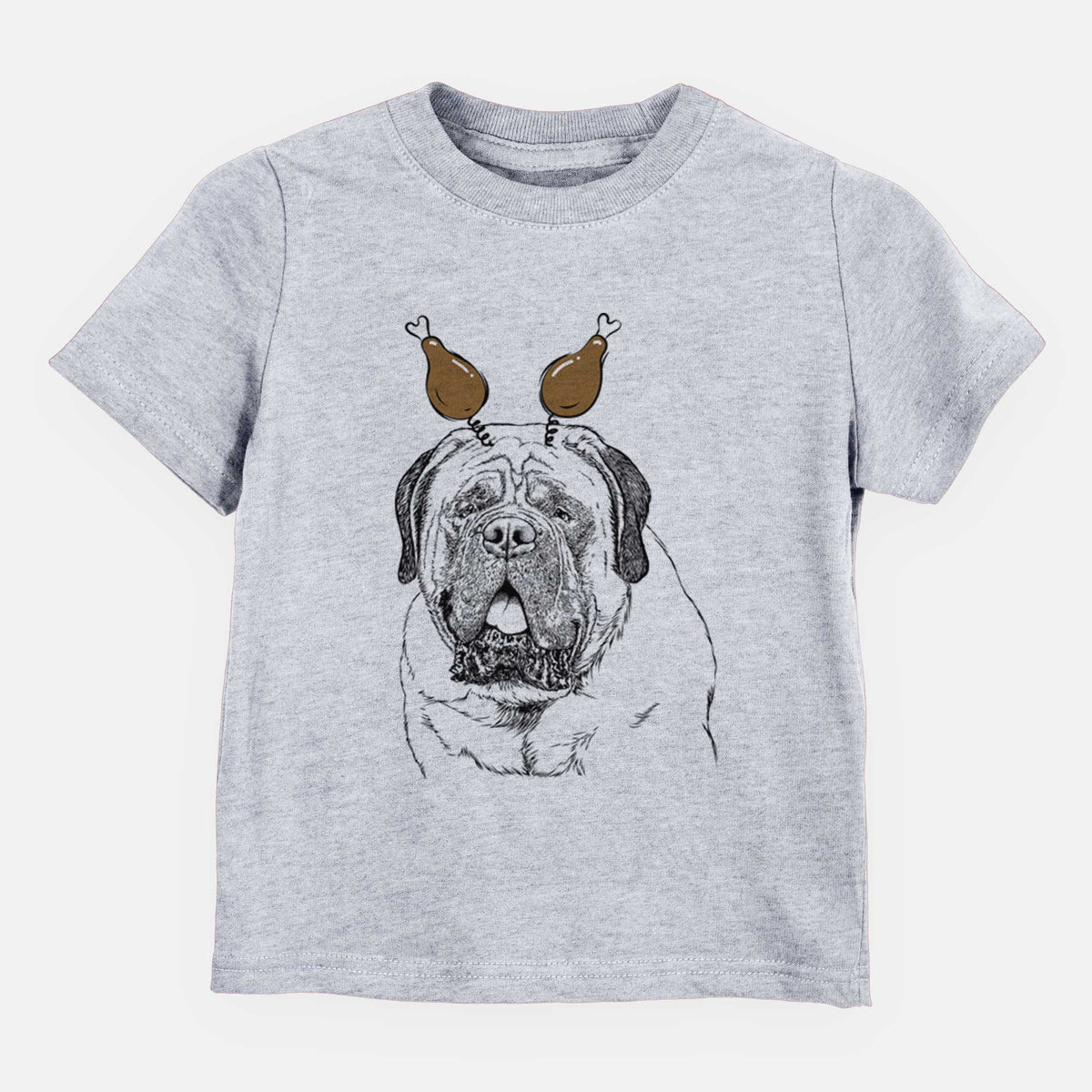 Thanksgiving Jed the English Mastiff - Kids/Youth/Toddler Shirt