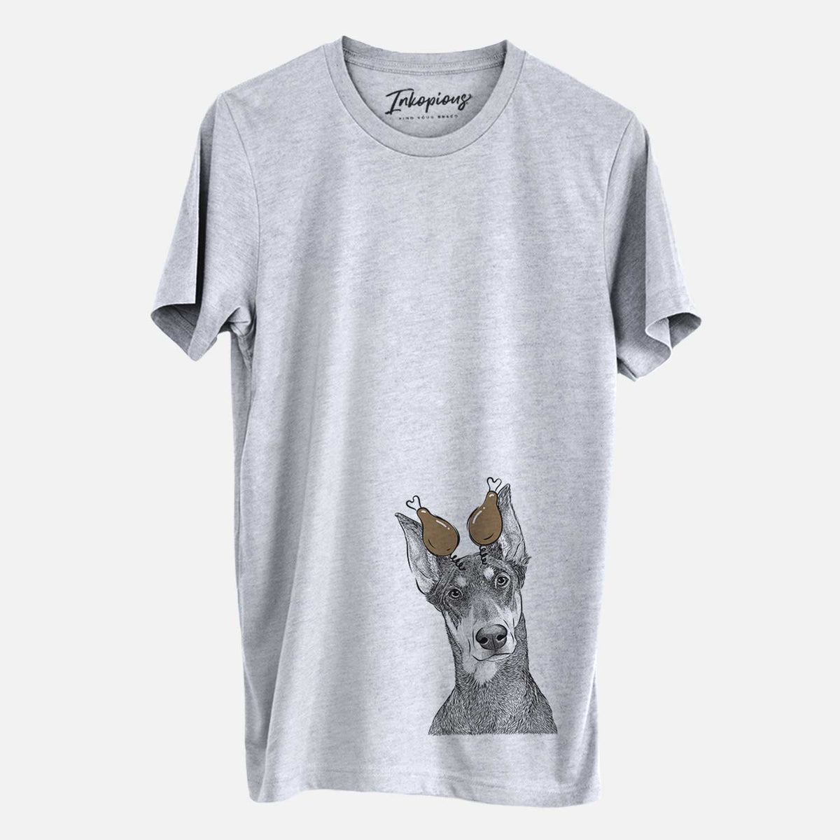 Thanksgiving Jenna the Doberman Pinscher - Unisex Crewneck