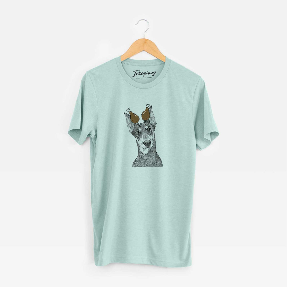 Thanksgiving Jenna the Doberman Pinscher - Unisex Crewneck