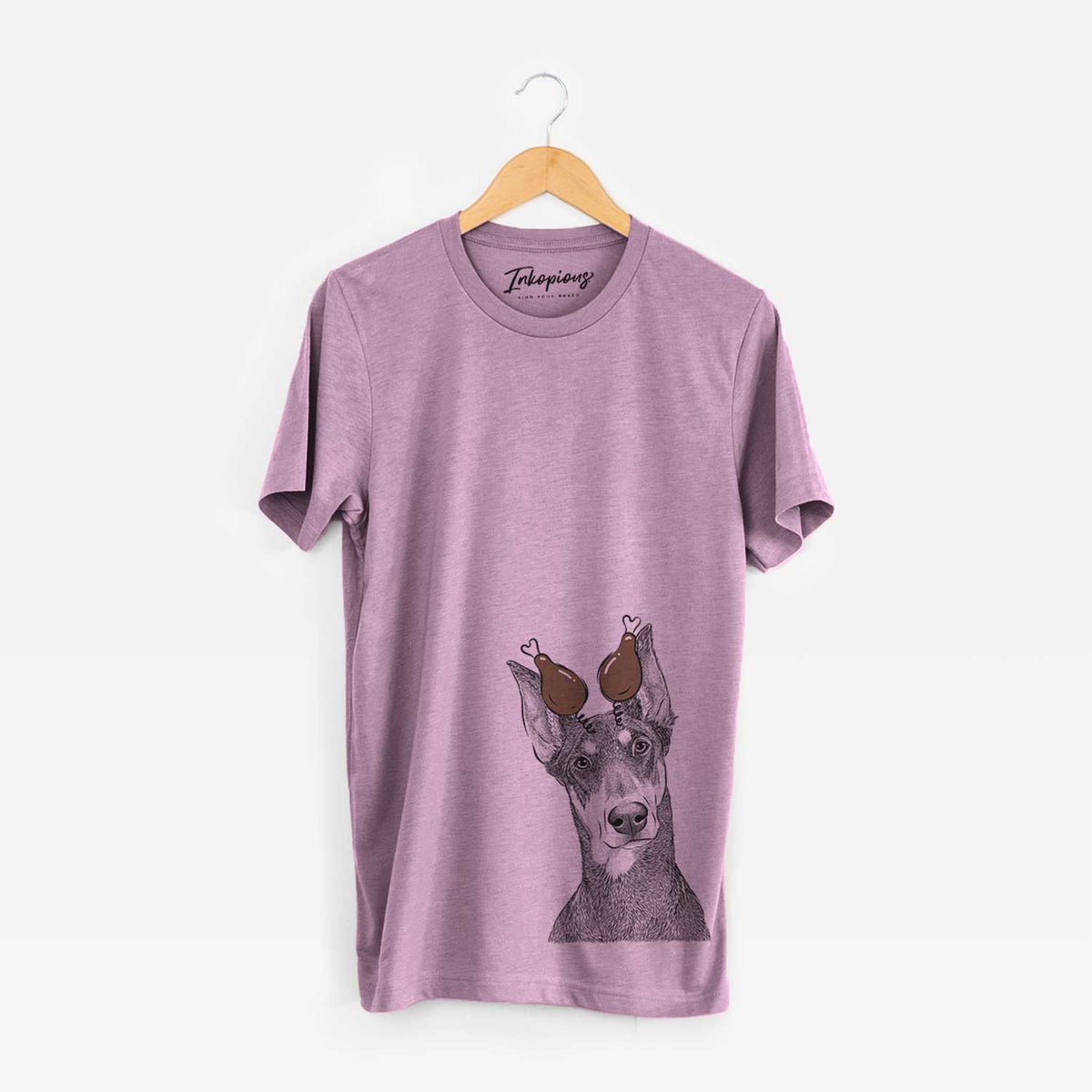 Thanksgiving Jenna the Doberman Pinscher - Unisex Crewneck