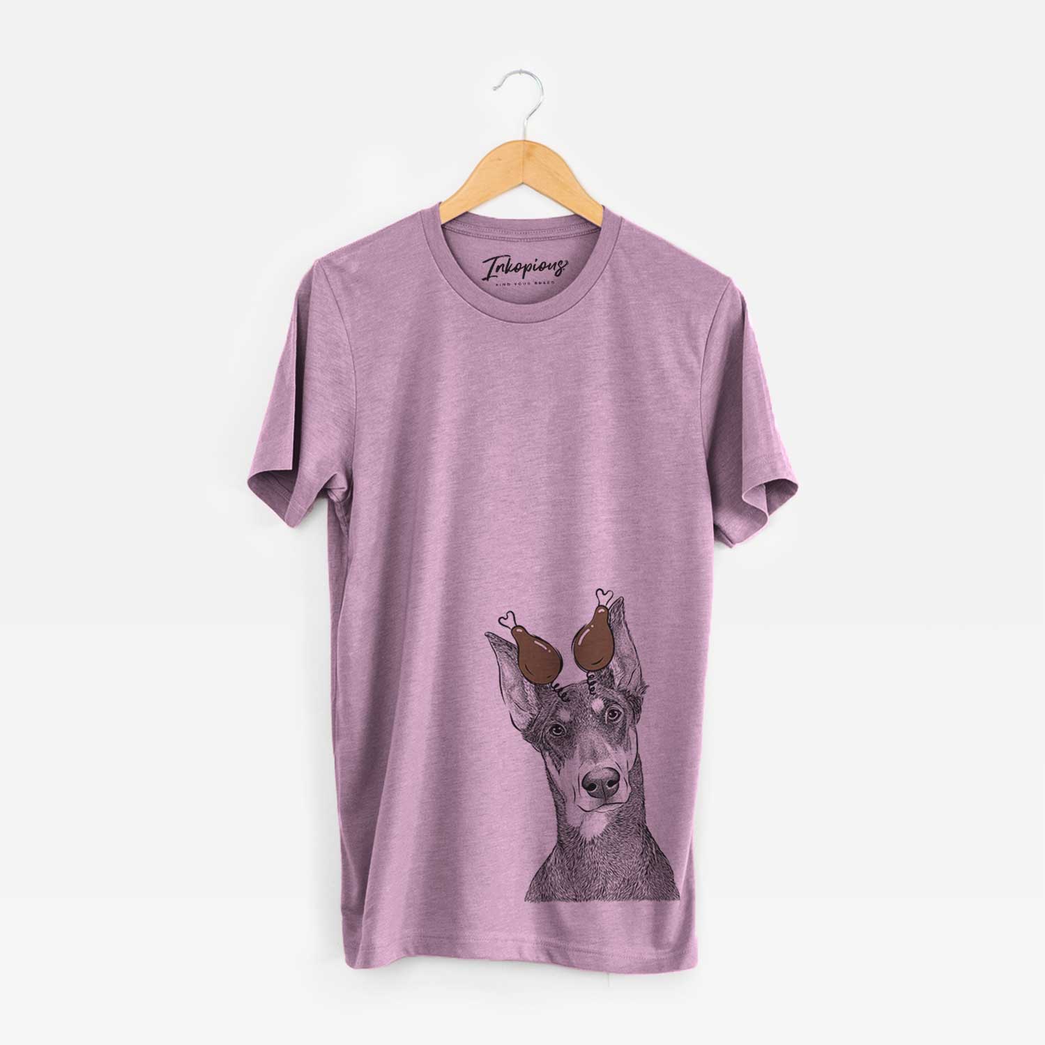 Thanksgiving Jenna the Doberman Pinscher - Unisex Crewneck