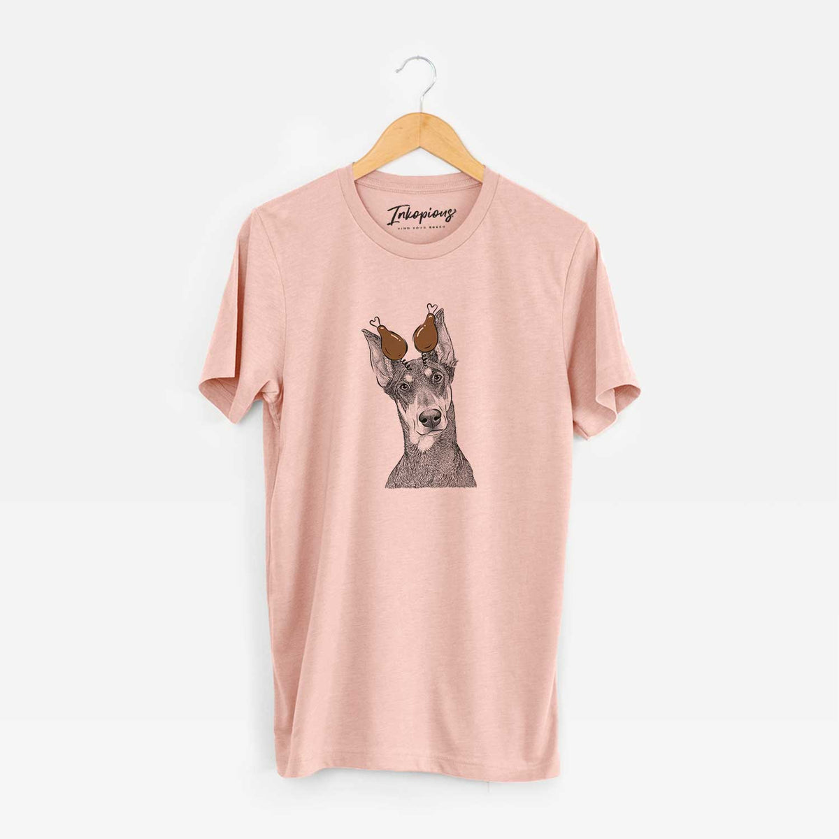 Thanksgiving Jenna the Doberman Pinscher - Unisex Crewneck