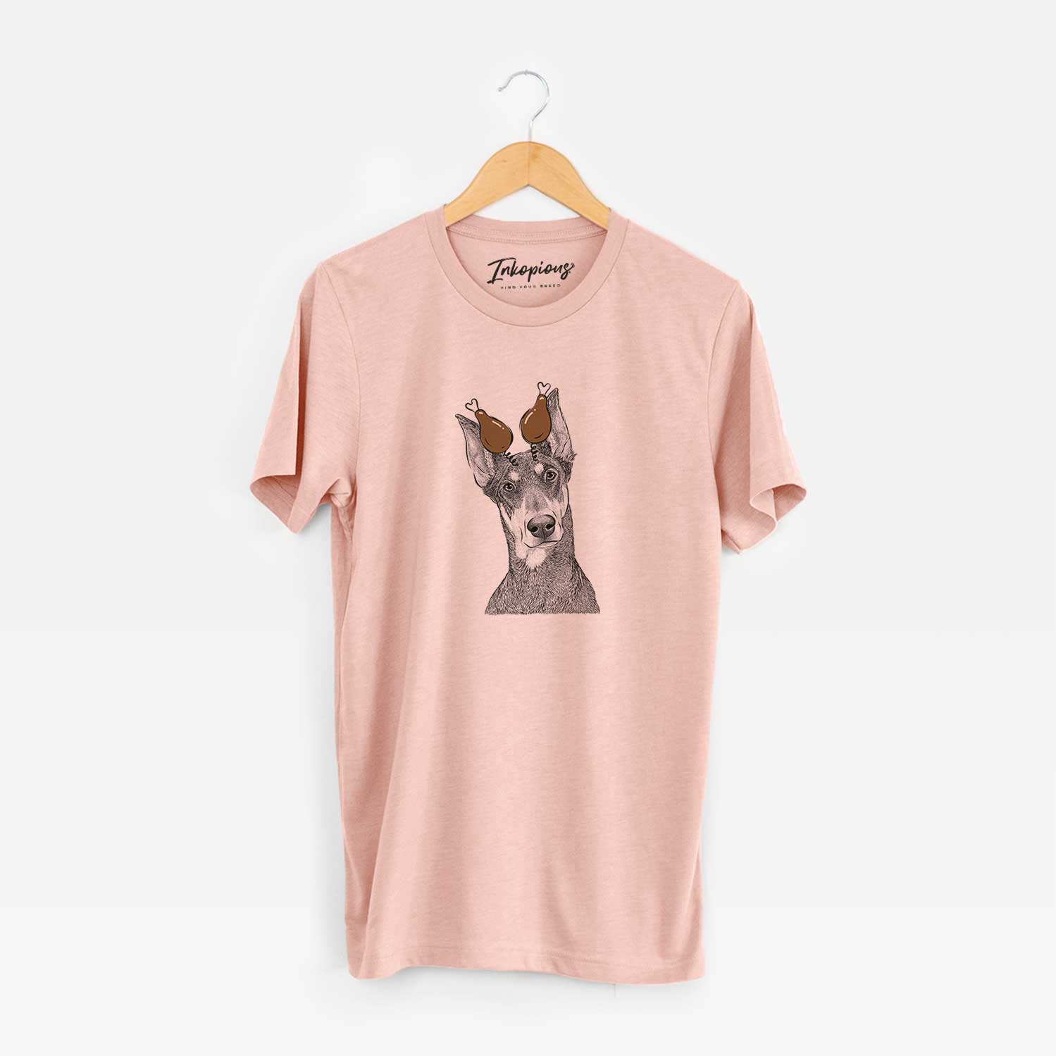 Thanksgiving Jenna the Doberman Pinscher - Unisex Crewneck