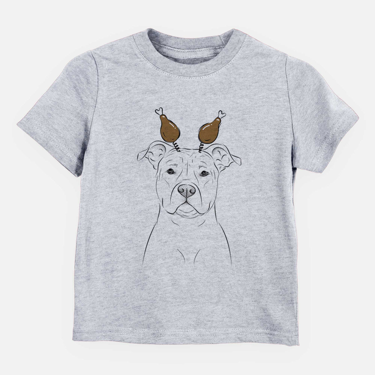 Thanksgiving Jethro the American Staffordshire Terrier - Kids/Youth/Toddler Shirt