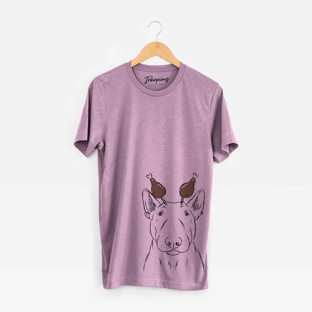 Thanksgiving Jett the Bull Terrier - Unisex Crewneck