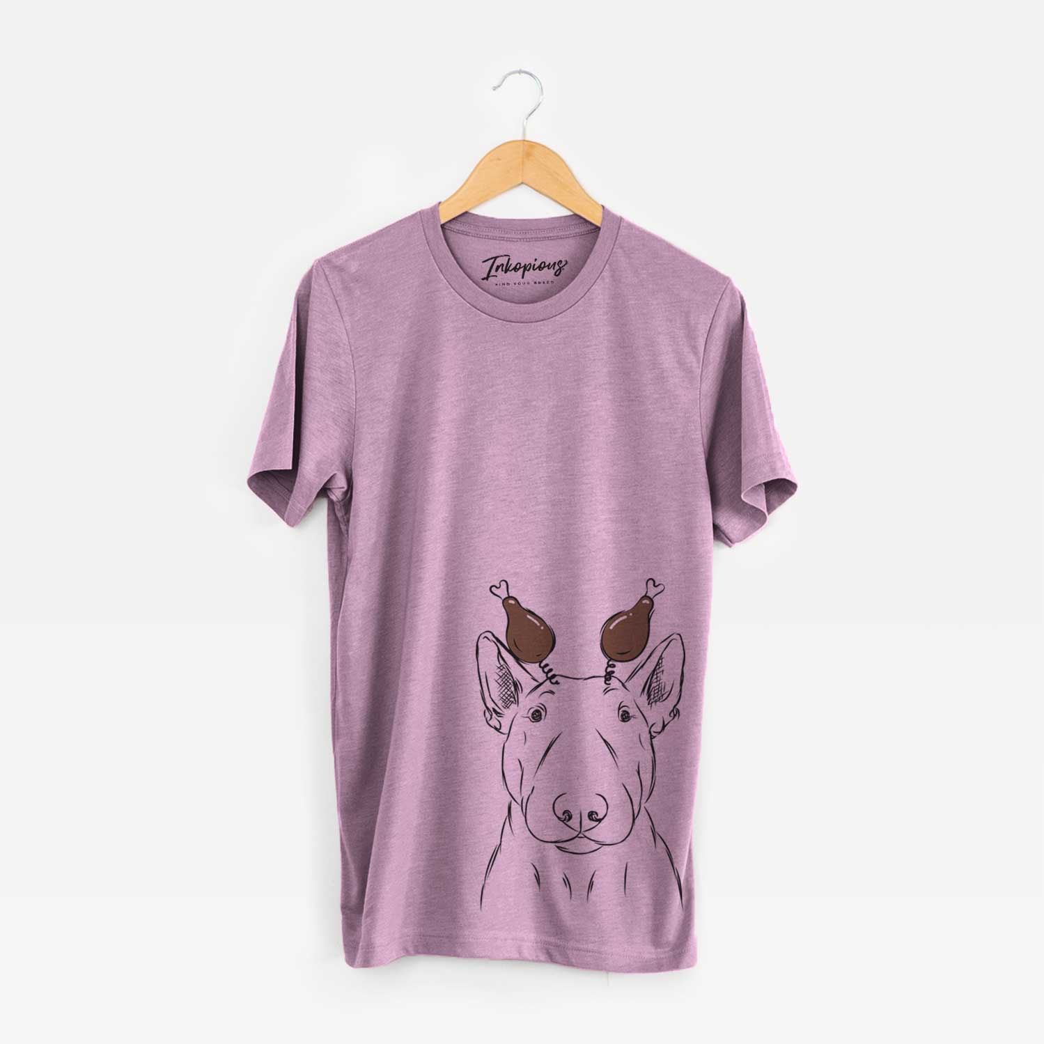 Thanksgiving Jett the Bull Terrier - Unisex Crewneck