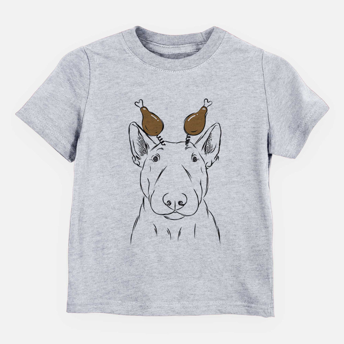 Thanksgiving Jett the Bull Terrier - Kids/Youth/Toddler Shirt