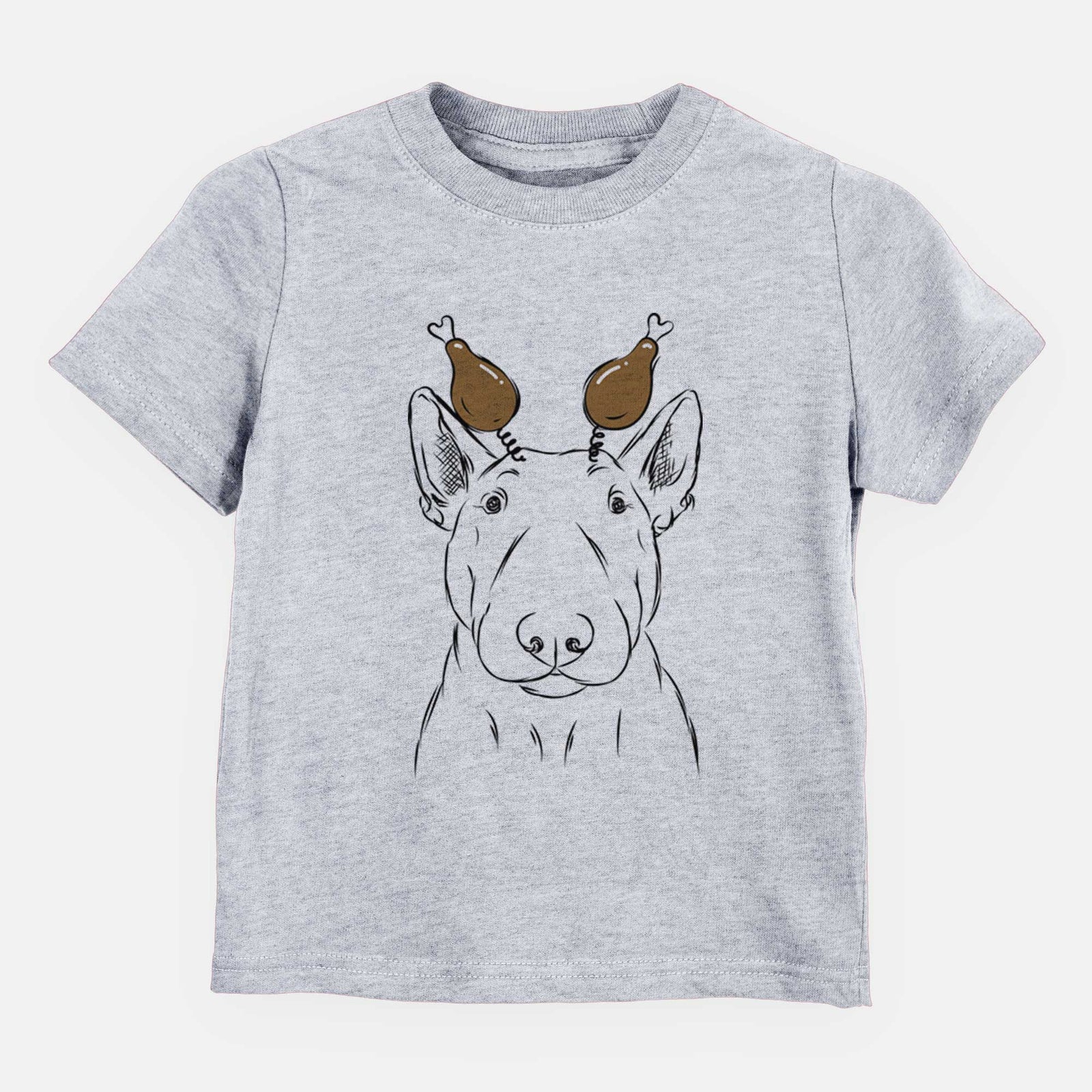 Thanksgiving Jett the Bull Terrier - Kids/Youth/Toddler Shirt