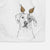 Julio the Dogo Argentino Mix Decorative Hand Towel