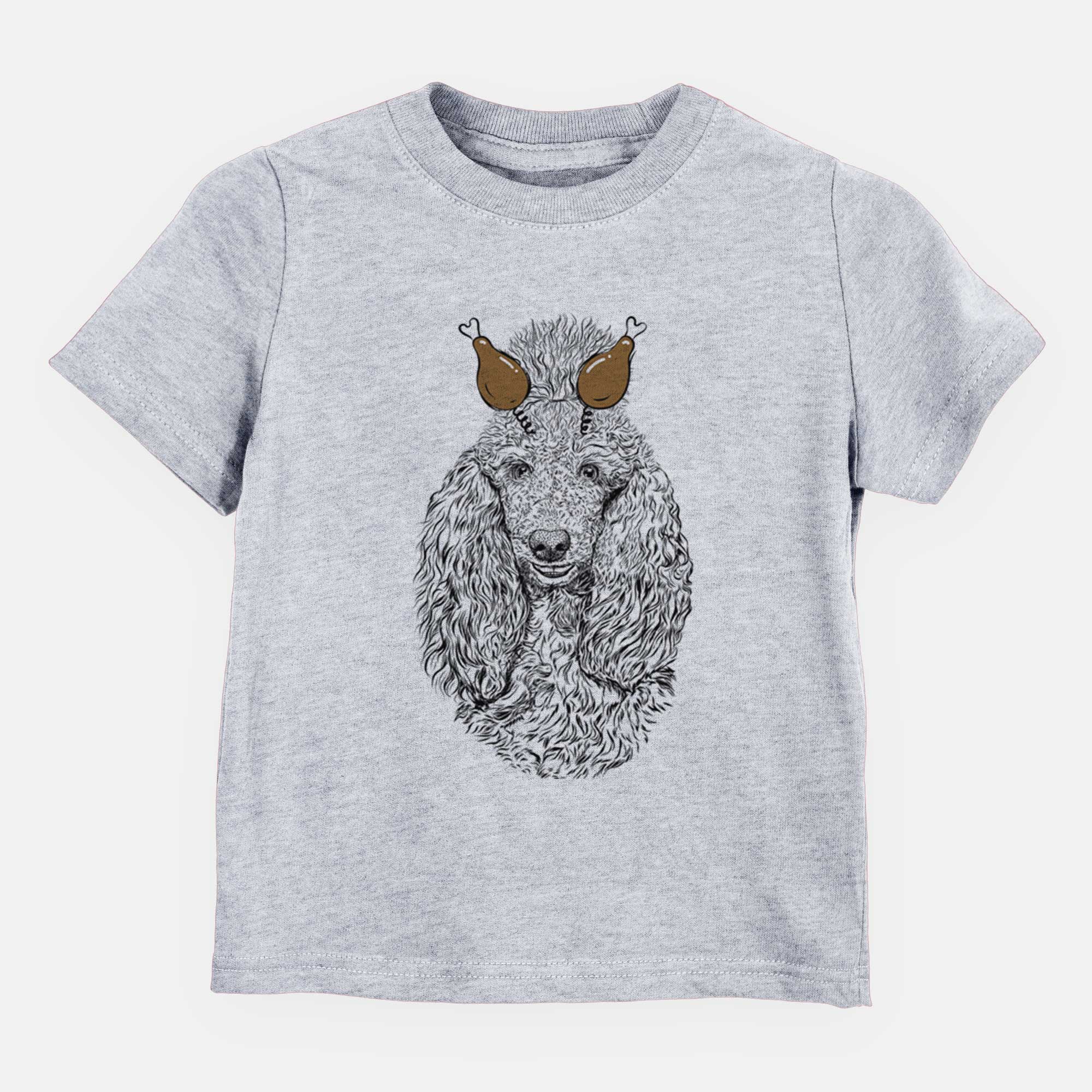 Thanksgiving Kenna the Standard Poodle - Kids/Youth/Toddler Shirt