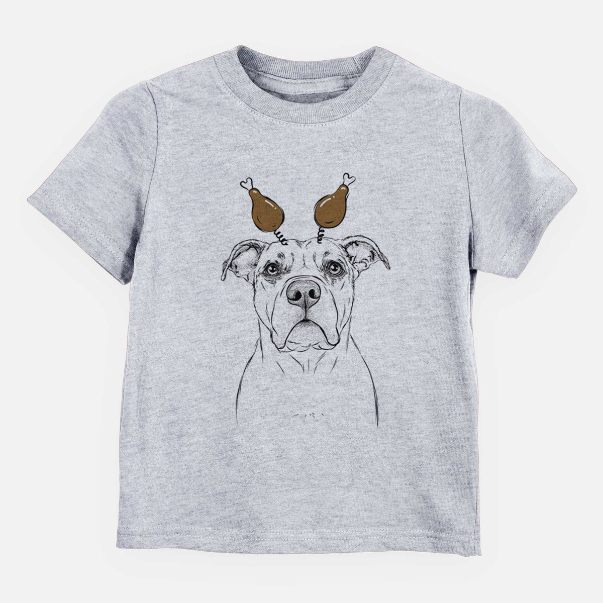 Thanksgiving KiaOra the Pitbull Mix - Kids/Youth/Toddler Shirt