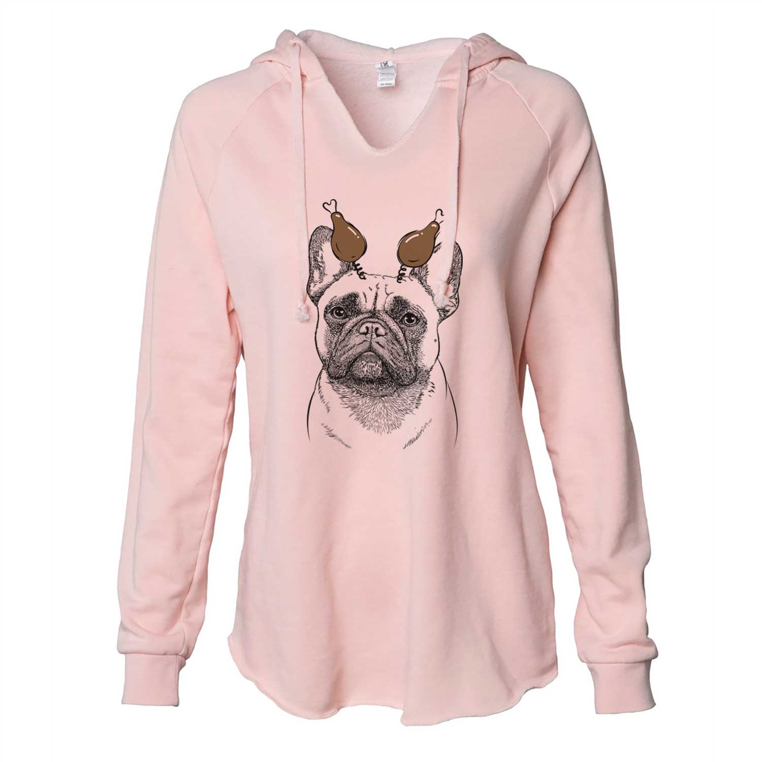 Thanksgiving Kingsleigh the French Bulldog - Cali Wave Hooded Sweatshirt