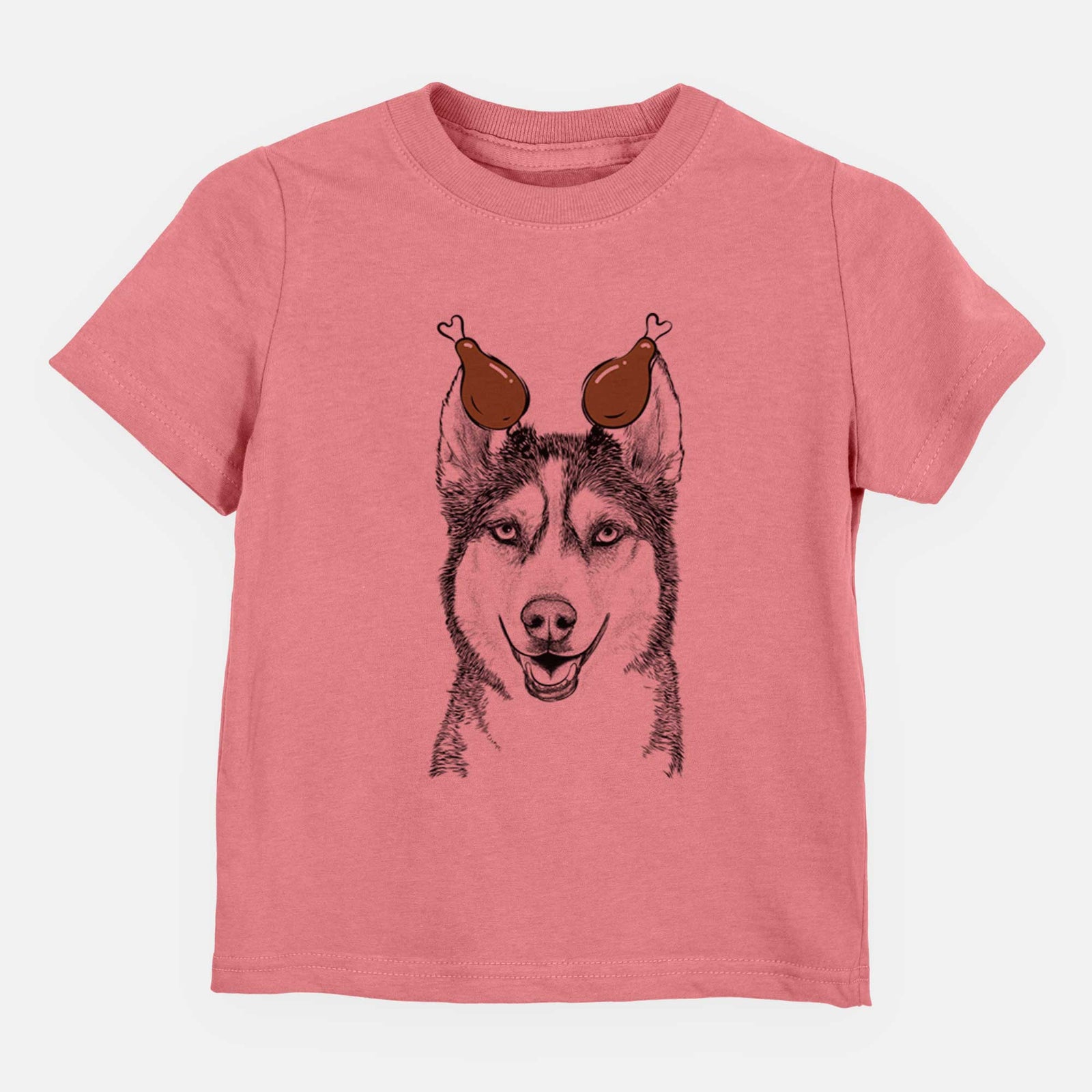 Thanksgiving Kira the Siberian Husky - Kids/Youth/Toddler Shirt