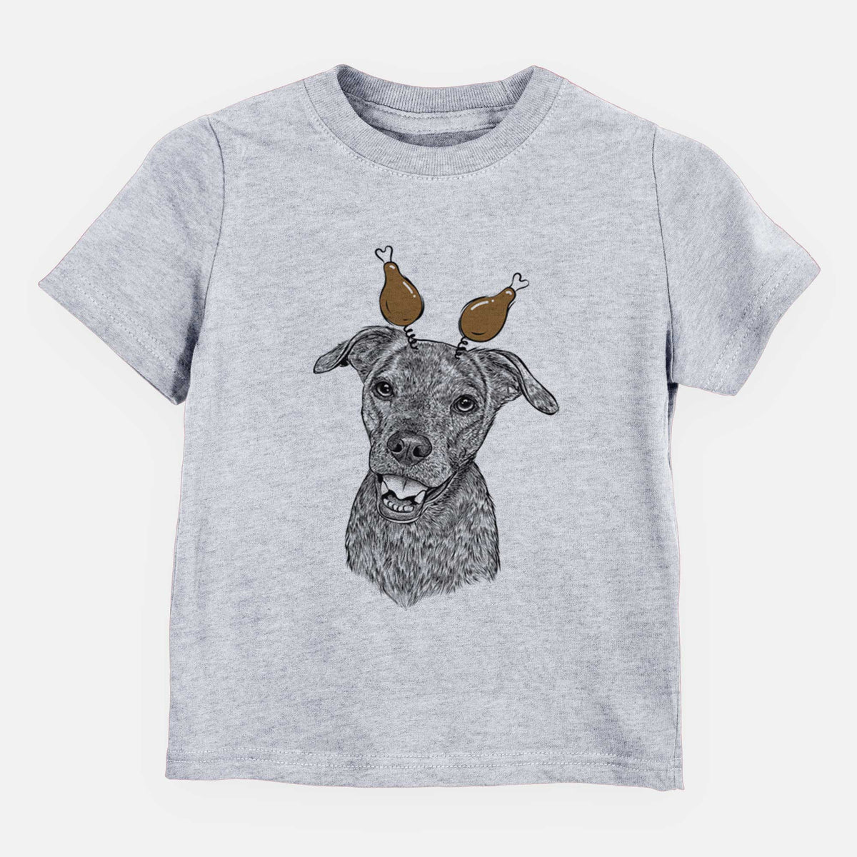 Thanksgiving Kirby the Mountain Cur Mix - Kids/Youth/Toddler Shirt