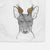 Knox the Rat Terrier Decorative Hand Towel